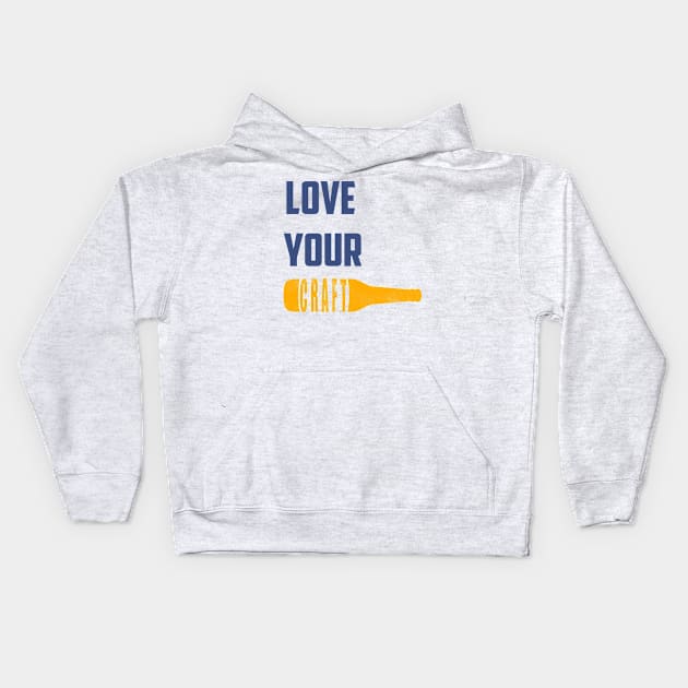Love Your Craft Kids Hoodie by byfab